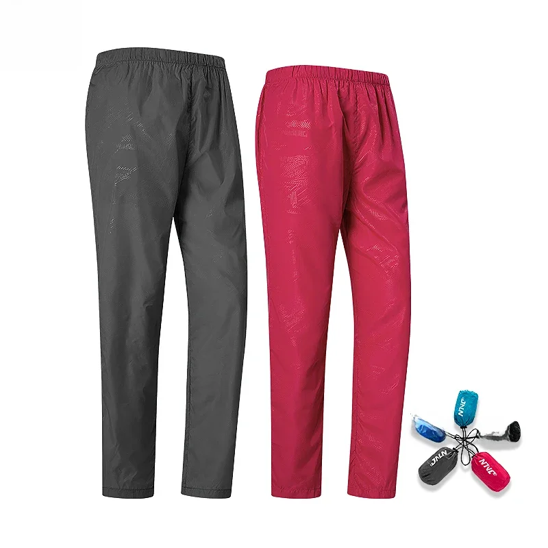 LNGXO Damen Herren Campinghose Trekking Klettern Wandern Wasserdichte Hose Unisex Sport Schnelltrocknende Bergregenhose Anti-UV