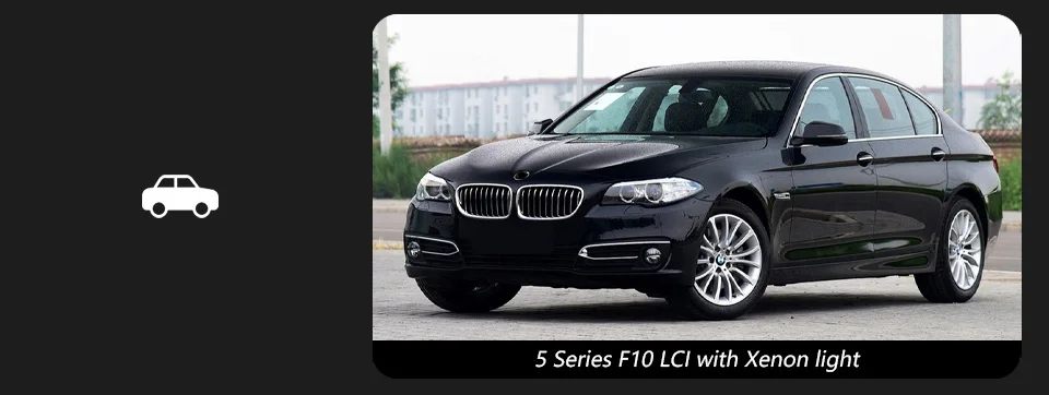 AKD Car Styling Head Lamp for BMW F10 Headlights 2010-2017 520i 525i 530i F18 LED Headlight DRL Projector Lens Auto Accessories