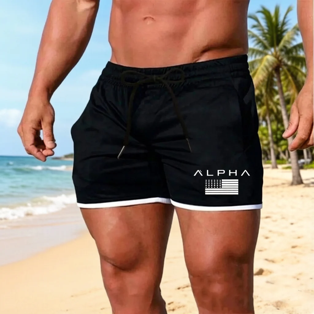 

Performance Fitness Shorts With Elastic Waistband Lightweight And Breathable For Sports Beach Use Travel Hiking And Summer