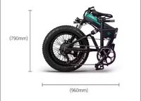 Brand New Fiido M1 PRO Folding Fat Tire Electric Bicycle