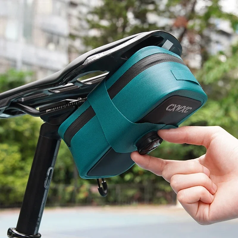 AliExpress CXWXC 0.6L TPU Waterproof Saddle Bag MTB Road Bike BOA System Lockable Bicycle Seat Pack Cycling Tail Storage Bag Accessories