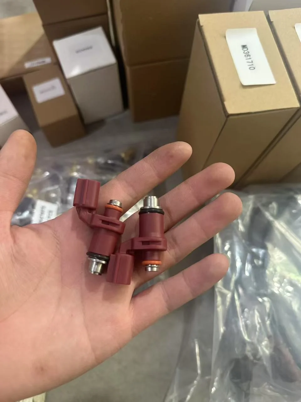 6pcs  Fuel Injector 6FP-13761-00 for Yamaha Outboard 90HP 2016-2022 75HP 2017-2021 6FP1376100