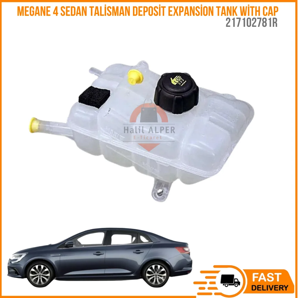 

For Renault Megane 4 sedan talisman Deposit Expansion Tank with cap Oem 217102781R fast shipping from Turkey high quality parts