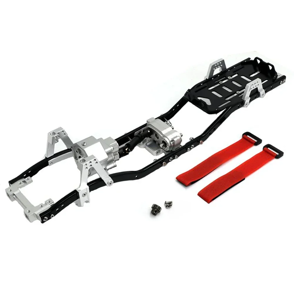 Nowa przekładnia z podziałką osi 313 mm, w całości z metalu, do samochodu gąsienicowego 1/10 RC Trax Trx4 Axial SCX10 II 90046 — zdjęcie 2