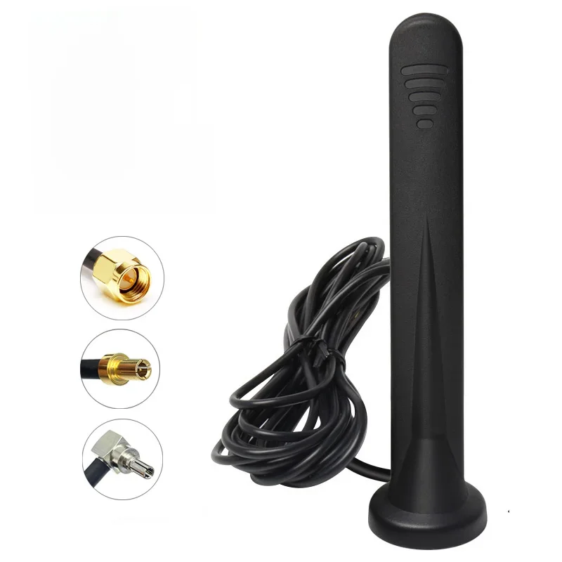 GSM 3G 4G 5G Antena zewnętrzna Omni Aerial High Gain 15dBi RP SMA Male TS9 CRC9 Wodoodporna antena magnetyczna do modemu routera Wi-Fi — zdjęcie produktu 7