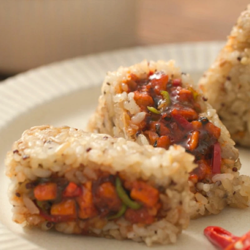 단백질주먹밥 불닭갈비맛 110g / 윤형빈의 직화황금 단백질주먹밥 / 아침대용 /고단백