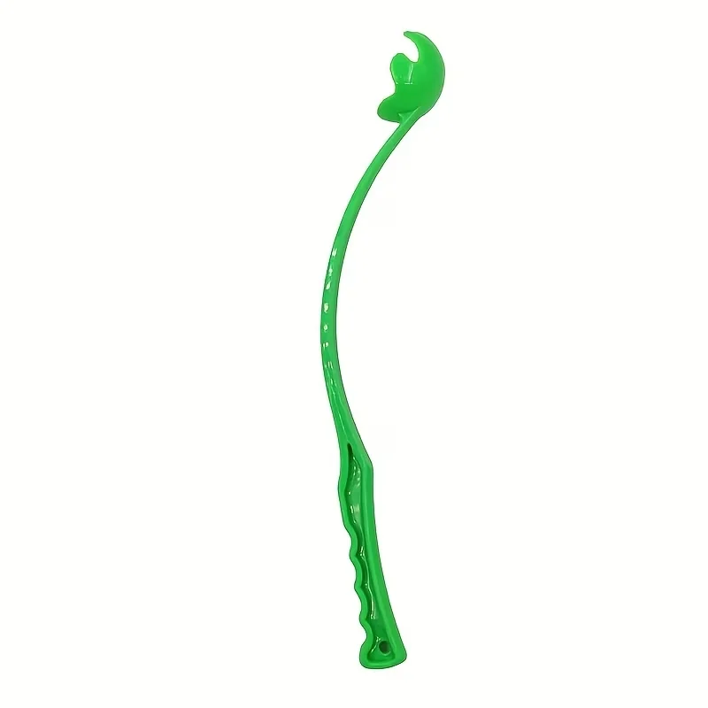 Dog Ball Launcher Thrower with Tennis Ball Outdoor Pet Fetch Training Toy Long Handle Interactive Exercise Stick