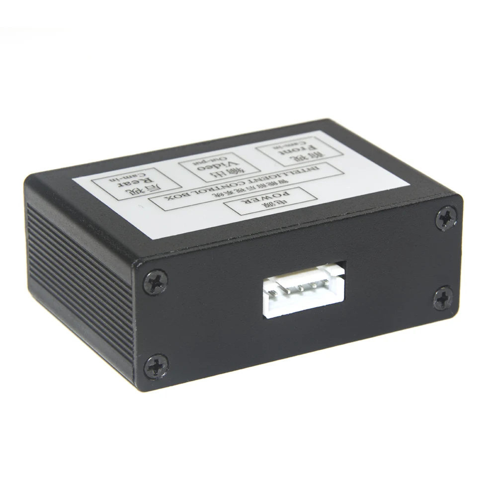 จอดรถกล้อง2 Way Channel วิดีโอกล่องควบคุมสวิทช์อัตโนมัติด้านหน้าด้านหลังแปลง Blind Zone ซ้ายขวา