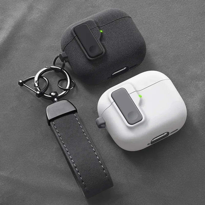 Étui de protection pour Airpods 4, housse de luxe pour écouteurs Apple Airpodspro2 3Air Pods Pro, protection antichoc avec crochet