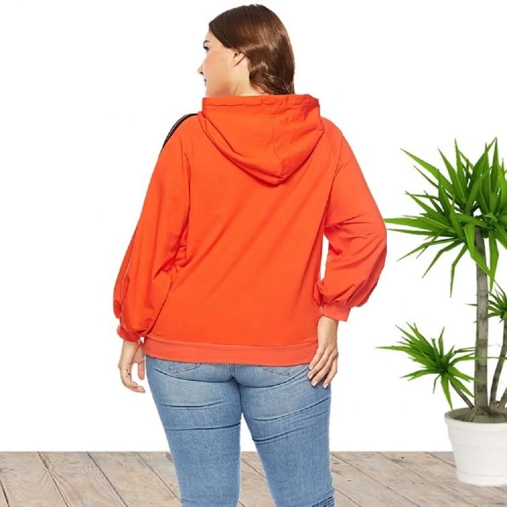 Plus Size Sweatshirt Voor Vrouwen