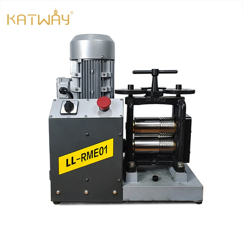 

KATWAY 130mm Electric Rolling Mill with a Single Head Jewelry Machine Flat & Wire Tool LL-RME01