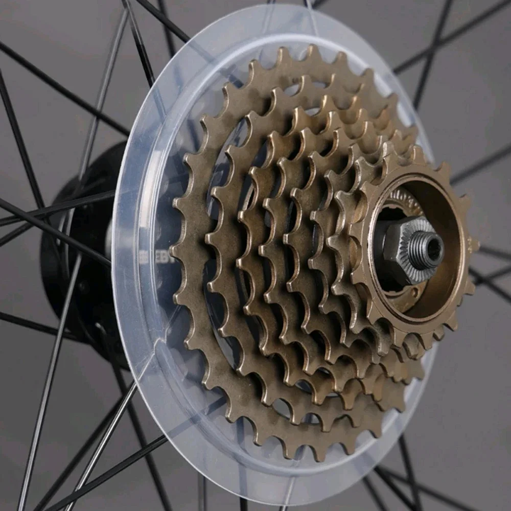 AliExpress 1pc Plastic Bike Wheel Spoke Protector Guard Bicycle Wheel Spoke Protector Disc Guard Bike Cassette Freewheel Protection Cover