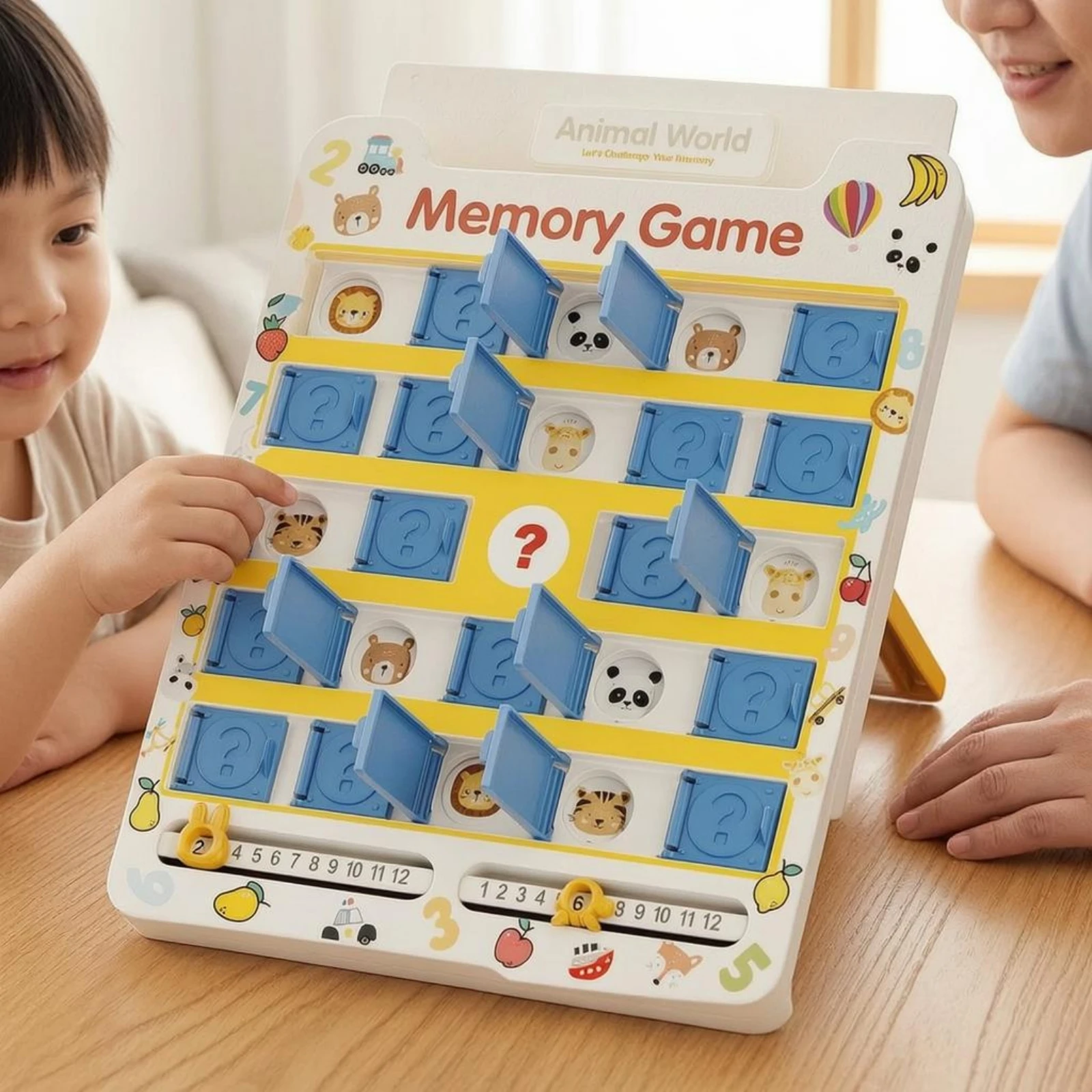 Animal Memory Game Illustrated - огляд і ціна Board Game Illustrator