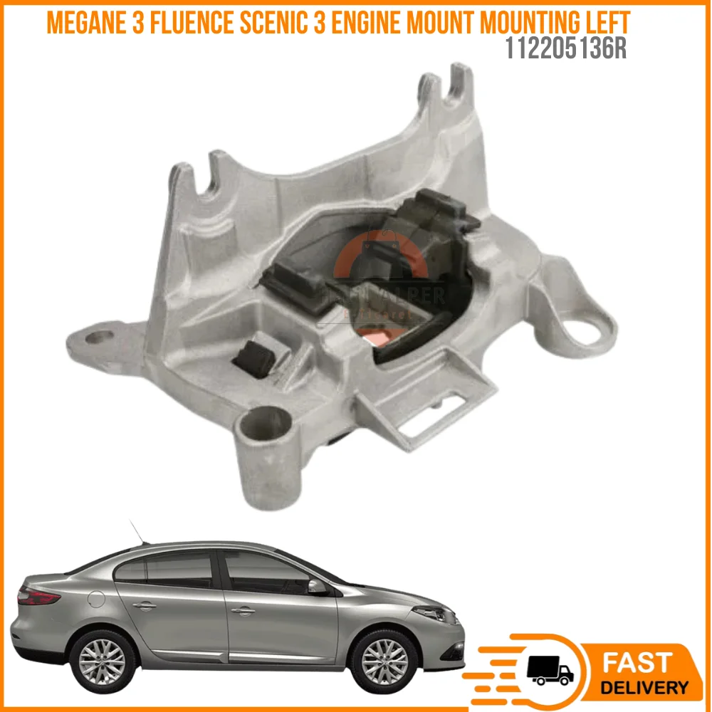 

For Megane 3 Fluence Scenic 3 Engine Mount Mounting Left 1.6 16V 1.5DCI 112205136R fast and comfortable shipping auto parts