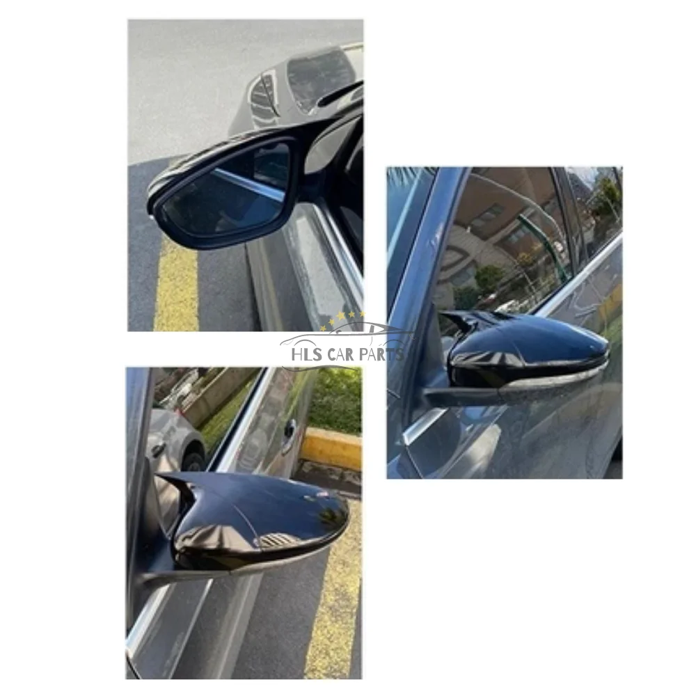 Bat Mirror Cover for Opel Astra K 2016-2020 Car Accessories OPC GTC Piano Black Tuning Auto Sport Design