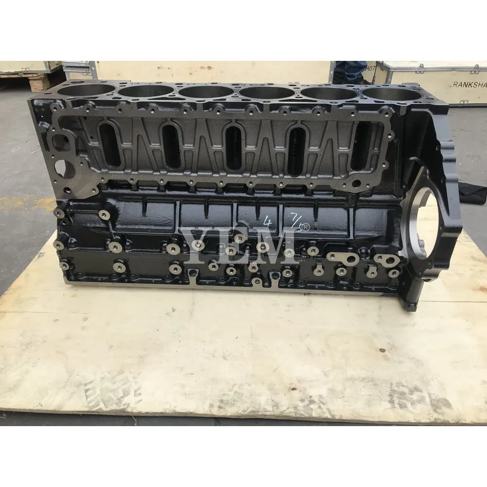 For Isuzu 6HK1 Excavator Engine Parts 6HK1 Cylinder Block