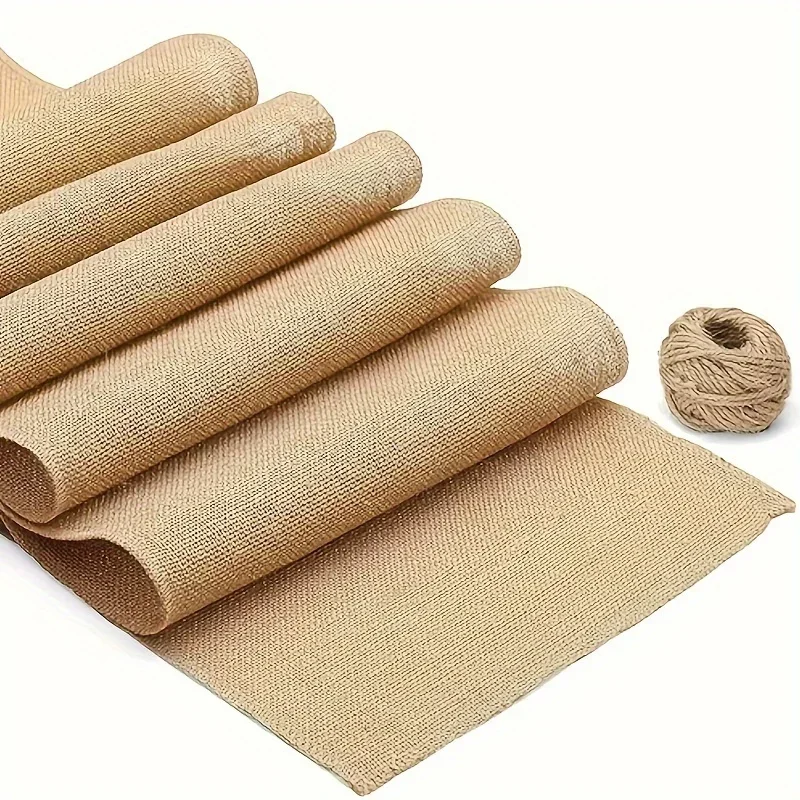 Nappe de chemin de Table, 1 pièce, décoration de fête de mariage, Cosus naturel, fête d'anniversaire, décoration de la maison, Banquet de ferme.