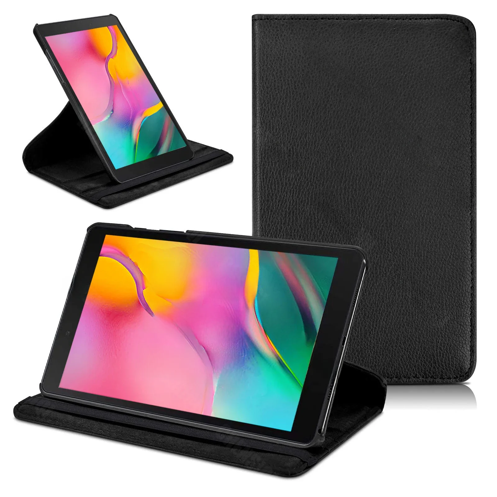 Etui do Samsung Galaxy Tab A 8.0 2019 (SM-T290/T295/T297) 8-calowe etui ochronne z 360 °   Obrotowe, wąskie skórzane etui — zdjęcie produktu 7