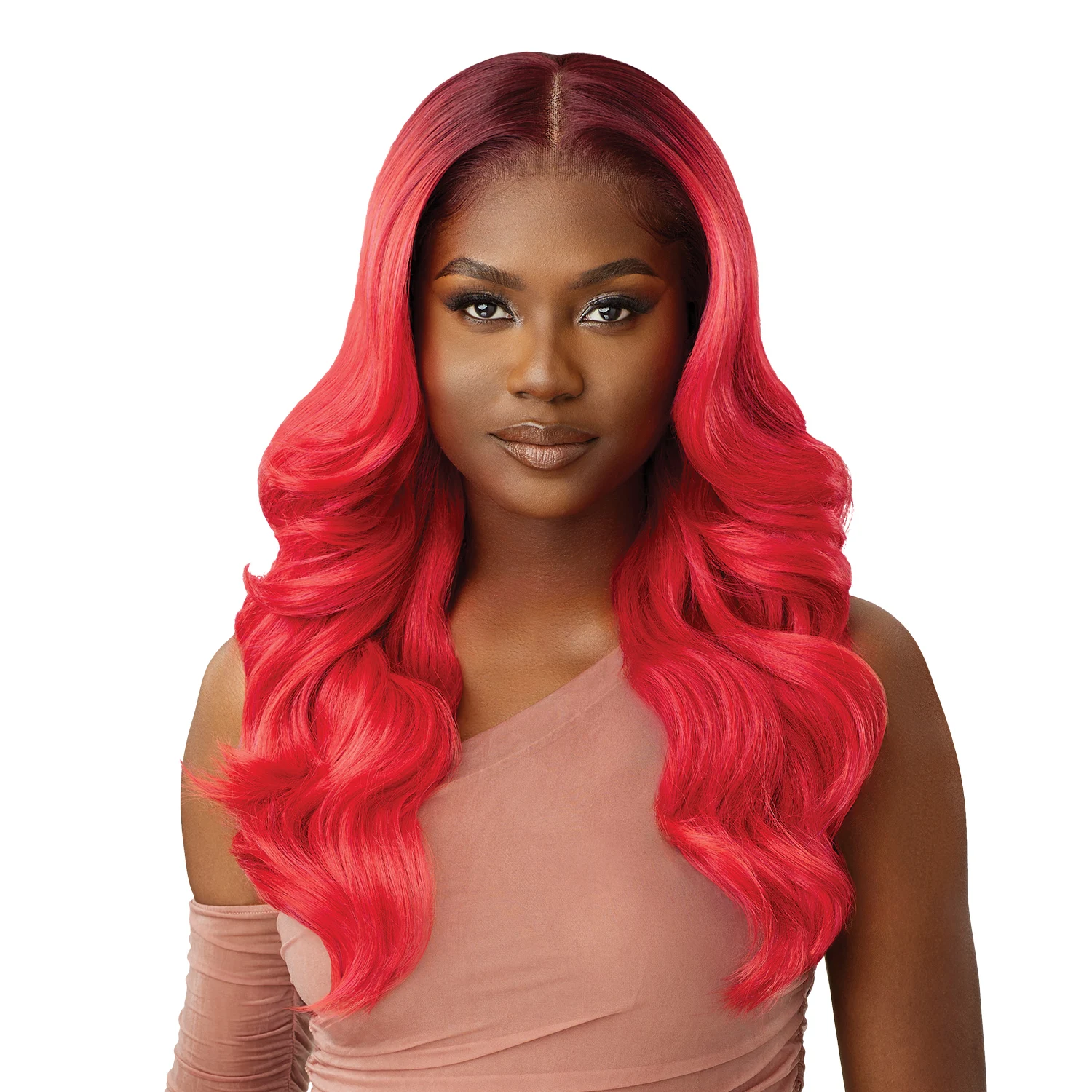 Outre Perfect Hairline Glueless Fully Hand-Tied 13X6 Lace Wig Atlas – Long Body Wave. Pre-Plucked, Natural Look