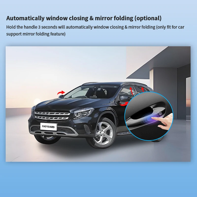 EASYGUARD Comfort Access Touch Door Handle For Mercedes-Benz A Class W177/B Class V177 W247/GLB X247/GLE W167 C167/GLA H247/X167 view 3