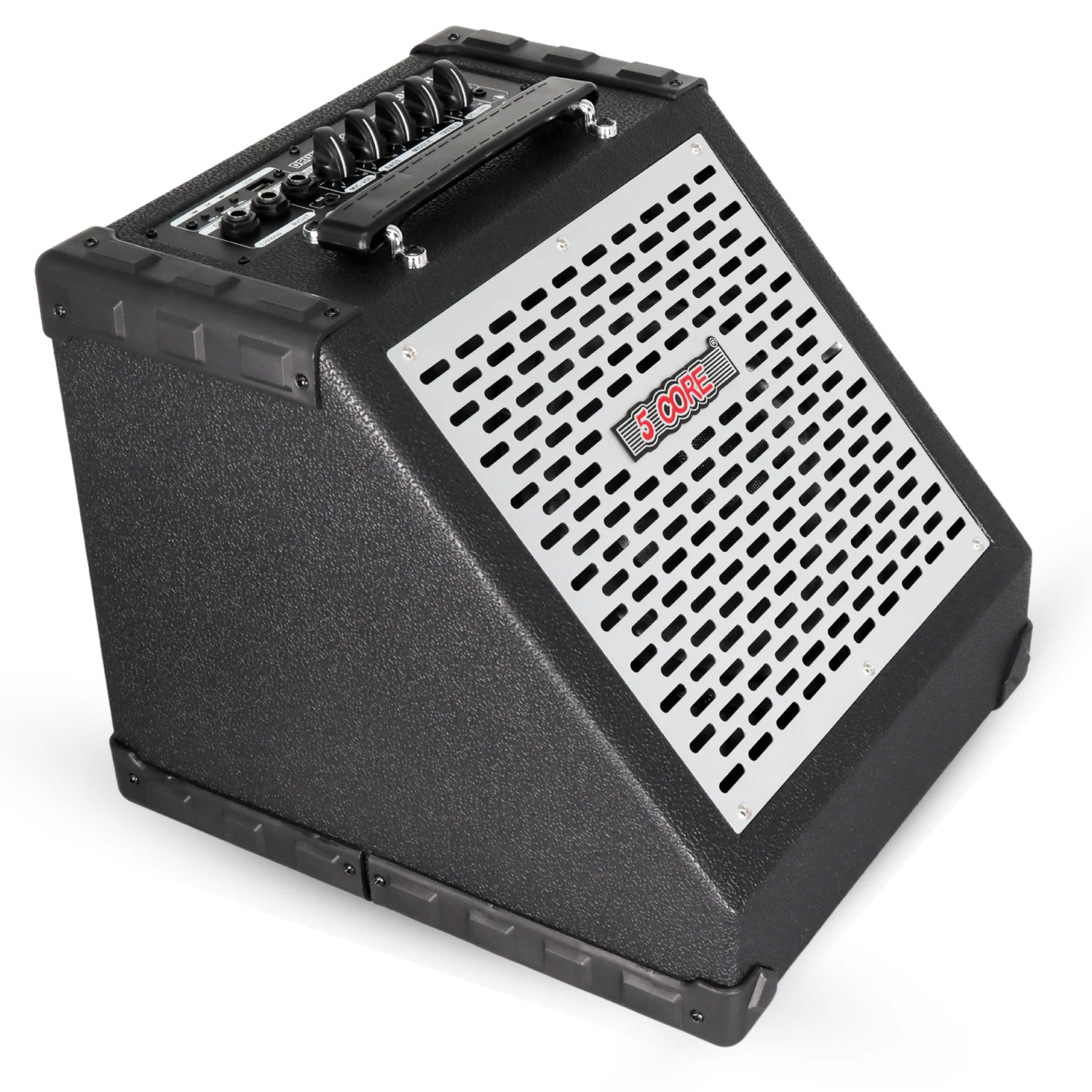 

5 Core Electric Drum Amplifier 80W Professional Bluetooth Drumming Amp w 8” Speaker w 3 Band EQ EDA 80W BT