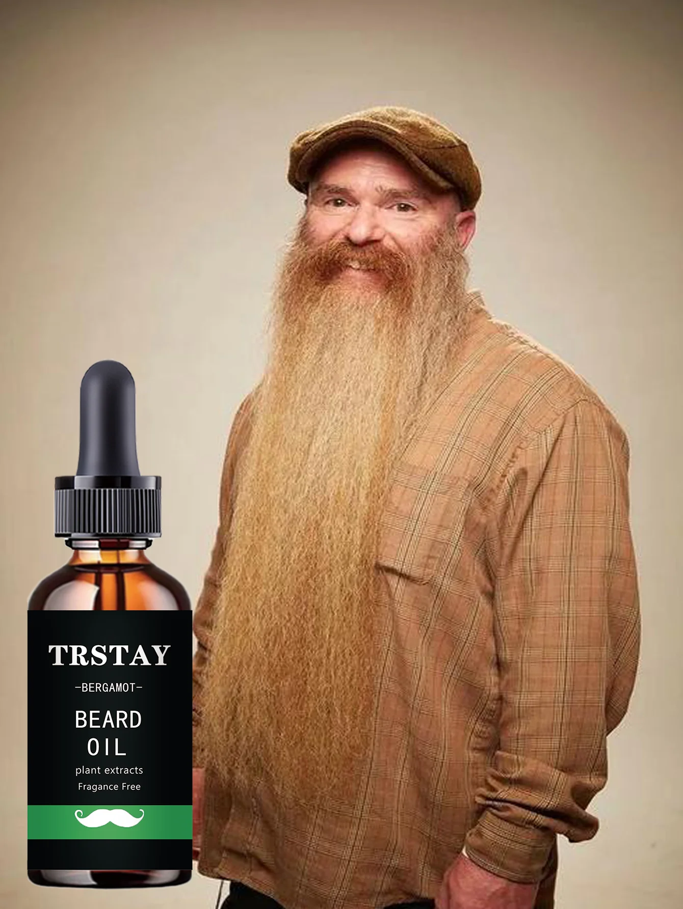 Moisturizing Beard Growth Essential Oil for Men Natural Nourishing Formula Enhance Toughness Reduce Fracture Balance Skin Oil Se - Image 2