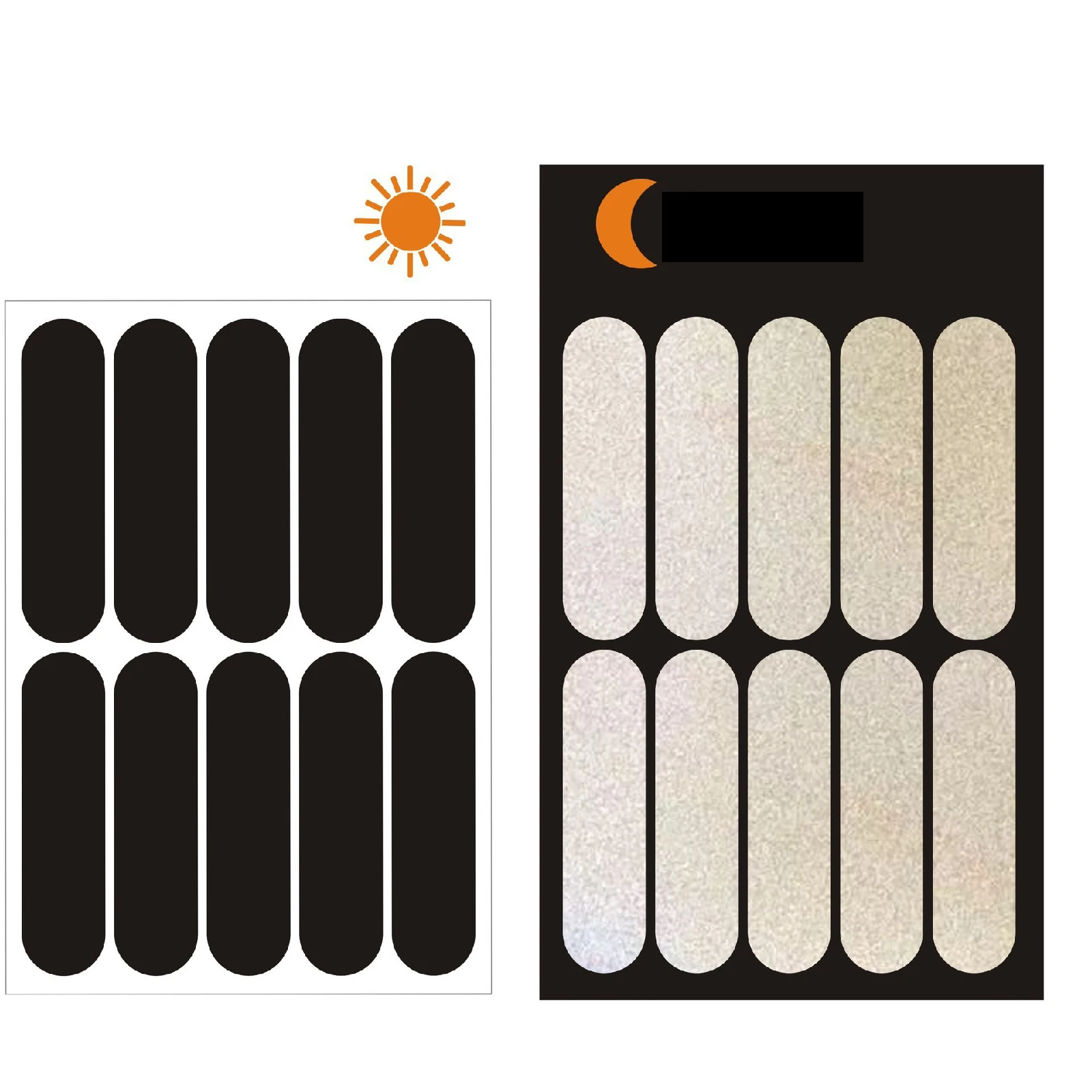 Automotive Motorcycle Reflective Stickers for Helmet Wheel Window Laptops Self Adhesive Car Warning Reflective Sticker Strips