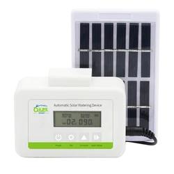 Qiumi Tuin Water Controller, Gazon, Tuin Bloemen, Balkon Sproeisysteem Controller Smart Irrigatie Voor Home Garden Solar Power