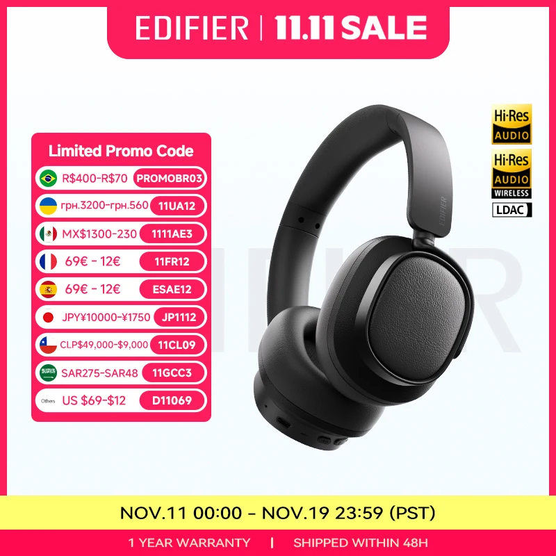 Edifier ES850NB Wireless Headphone