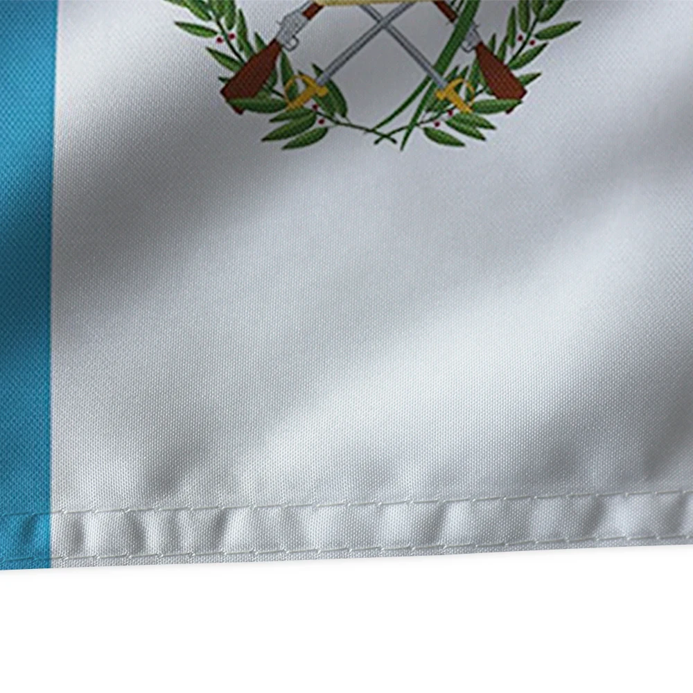 Directly Delivery  100% Polyester National Guatemala Flag