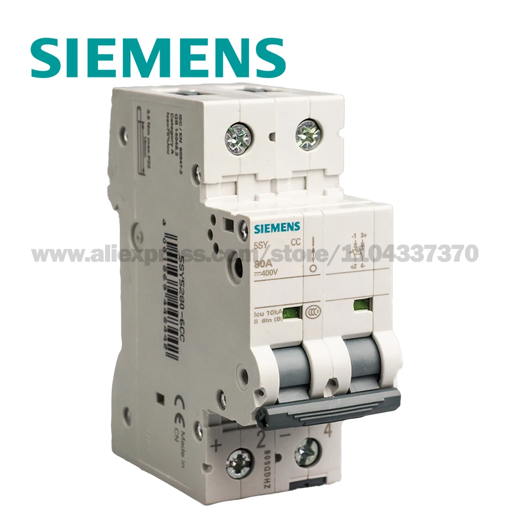 SIEMENS-disyuntores en miniatura SENTRON, 5SY4205-7CC 5SY4302 5SY4305 5SY4502 5SY5103 5SY5150 5SY5206 5SY6106 5SY6110 5SY6116