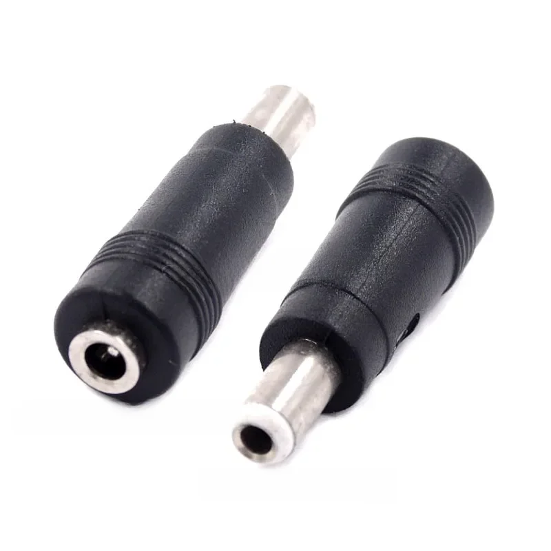 Złącze adaptera zasilania prądem stałym końcówka do konwersji DC Jack męski 5.5*2.5mm gniazdo obrotowe żeńskie 3.5*1.3mm — zdjęcie 2