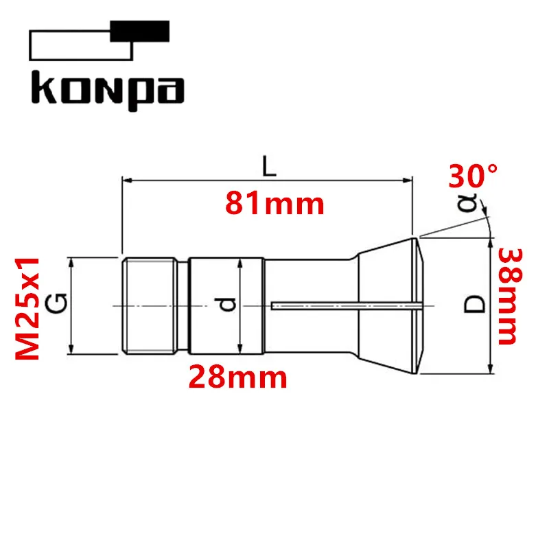 Imagem -02 - Buchas de Guia Ajustável Cnc I357 1357 B260 18001 Td25 T2881 Swiss Automatic Lathe tipo Workpiece Orientação Pinça Chuck