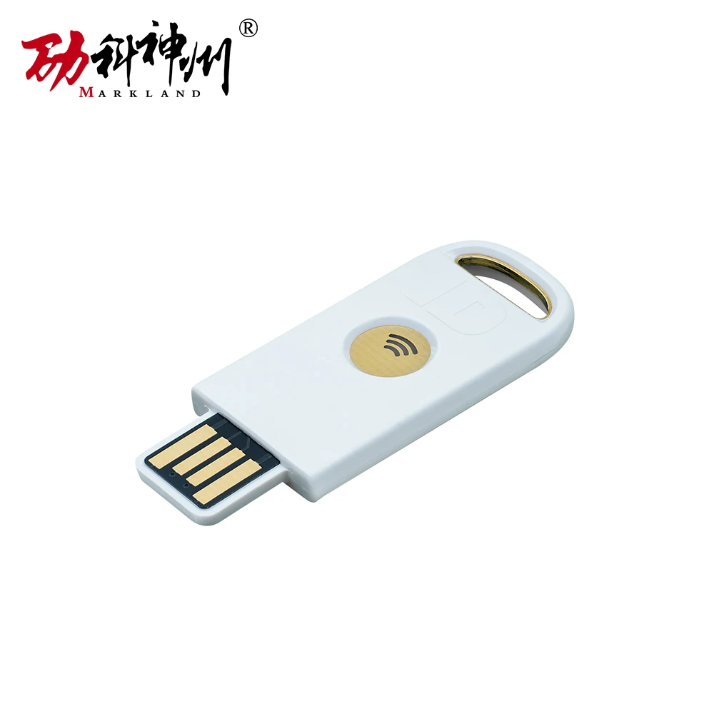 Identiv USB-A uTrust FIDO2 กุญแจความปลอดภัย NFC, รองรับการเข้าสู่ระบบด้วย NFC, U2F, FIDO2, พอร์ต Type A, การยืนยันสองชั้น