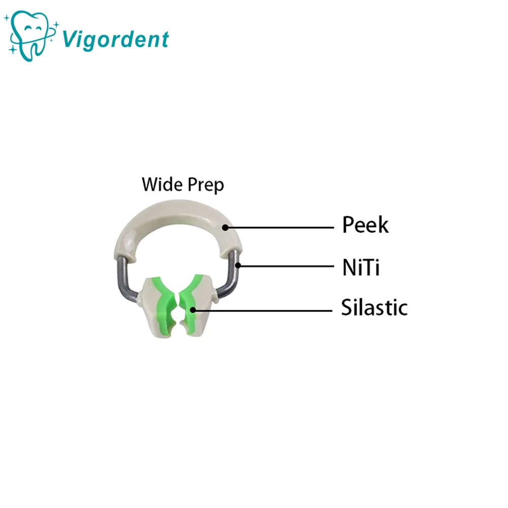 1PC Dental Matrix Bands Ring Garrison Style Placement Forcep Clamping Clips NITI Sectional Contoured Matrix Clamp Ring