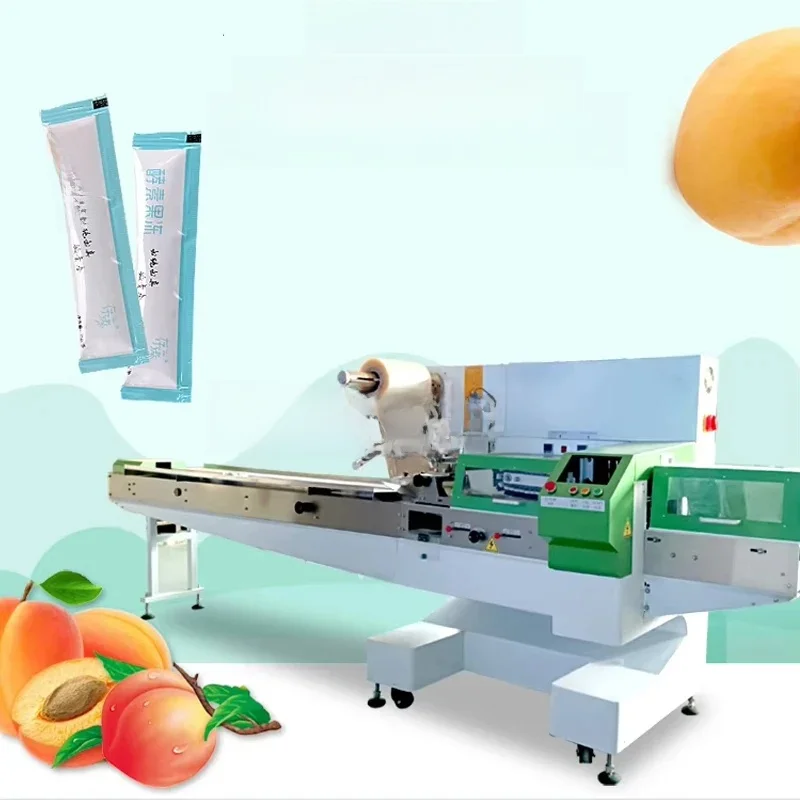 Automatic Horizontal Packaging Machine, Lollipop Sushi Packaging Machine, Biscuit Bag Sealing Machine