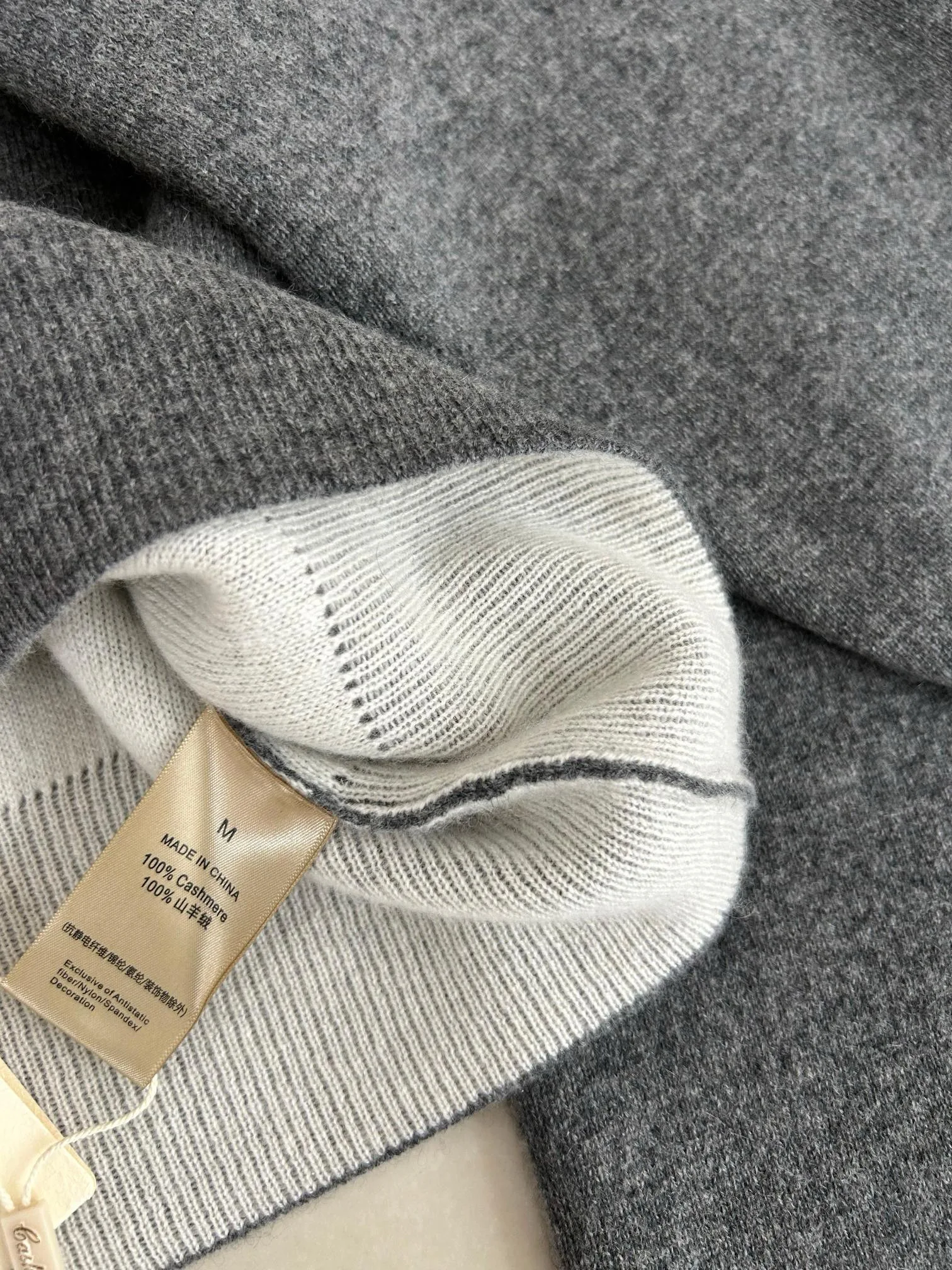 Luxuoso outono inverno feminino malha 100% saia de caxemira terno