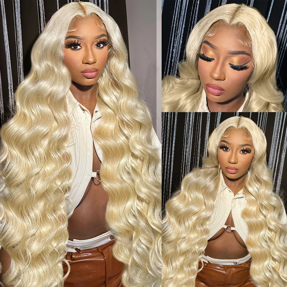 Honingblonde Braziliaanse Body Wave Transparante 613 Hd Lace Frontale Human Hair Pruiken Geplukt 13X6 Goedkope Pruiken In De Uitverkoop