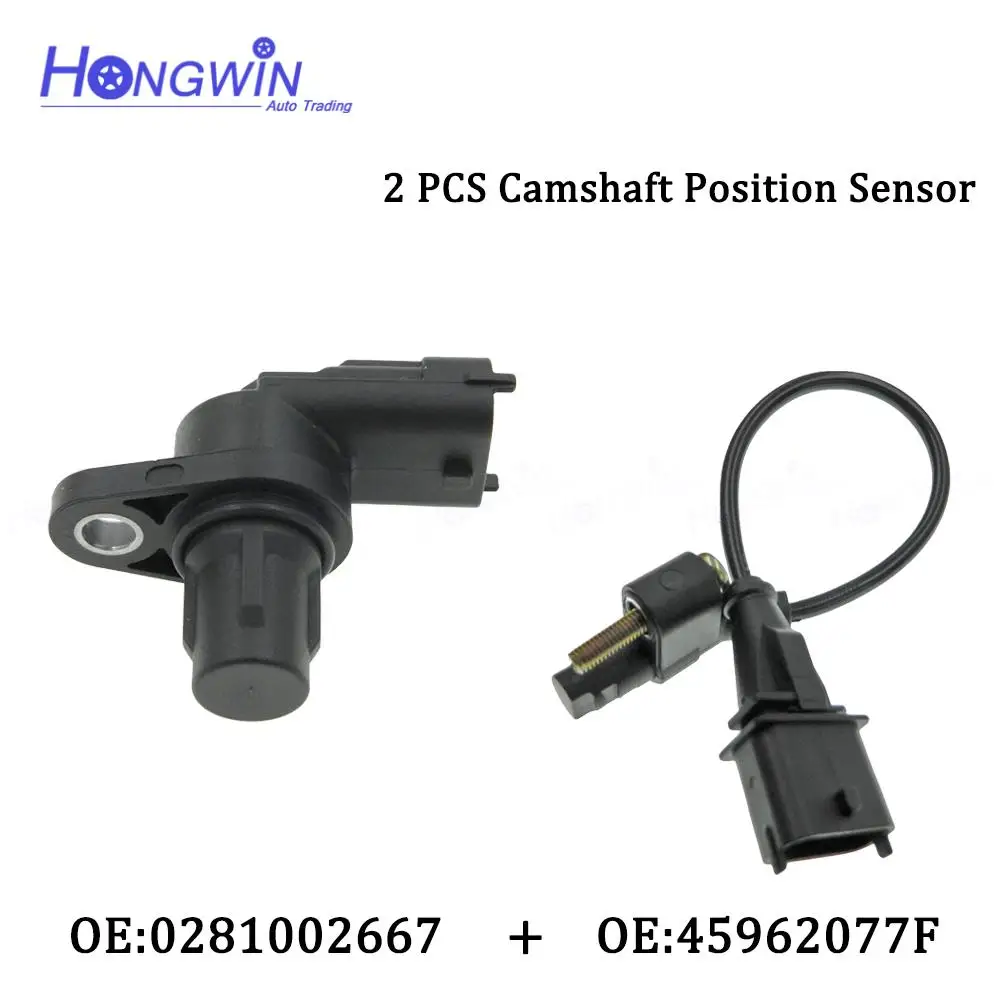 Fits Dodge Nitro Jeep Wrangler Grand Cherokee Chrysler Grand Voyager Camshaft & Crankshaft Position Sensor 0281002667,45962077F