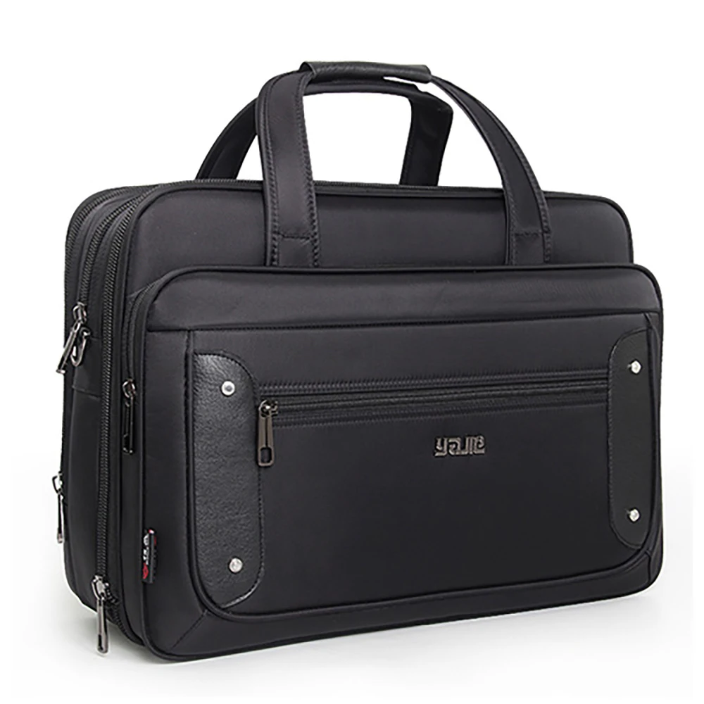 ALIKAN NOT1004 49 x 20,5 x 36 cm Herren-Aktentasche, erweiterbare Laptop-Business-Tasche, große Kapazität, Reise- und Büro-Aktentasche