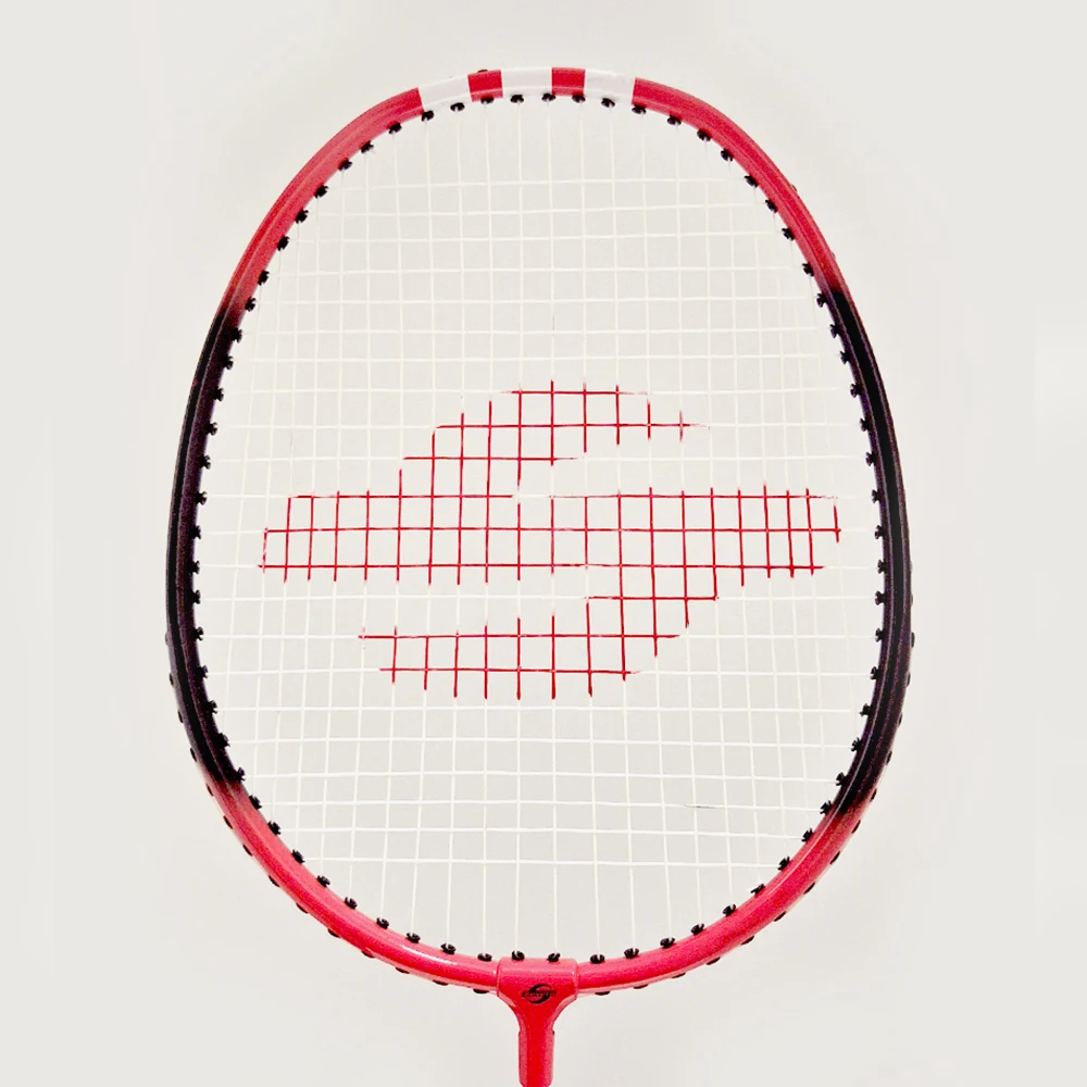 Severo badminton racket impact 100 2p + shuttlecock 2 mouth