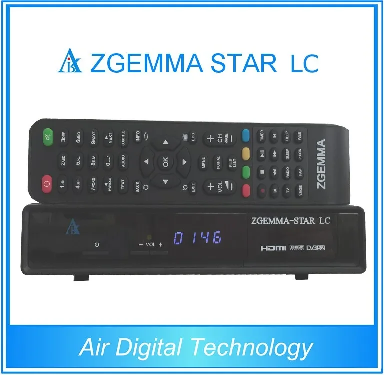 ZGEMMA STAR LC 1080p Linux OS tv muslimb DVB-C + IPTV blockchain muslimca HDMI + AV