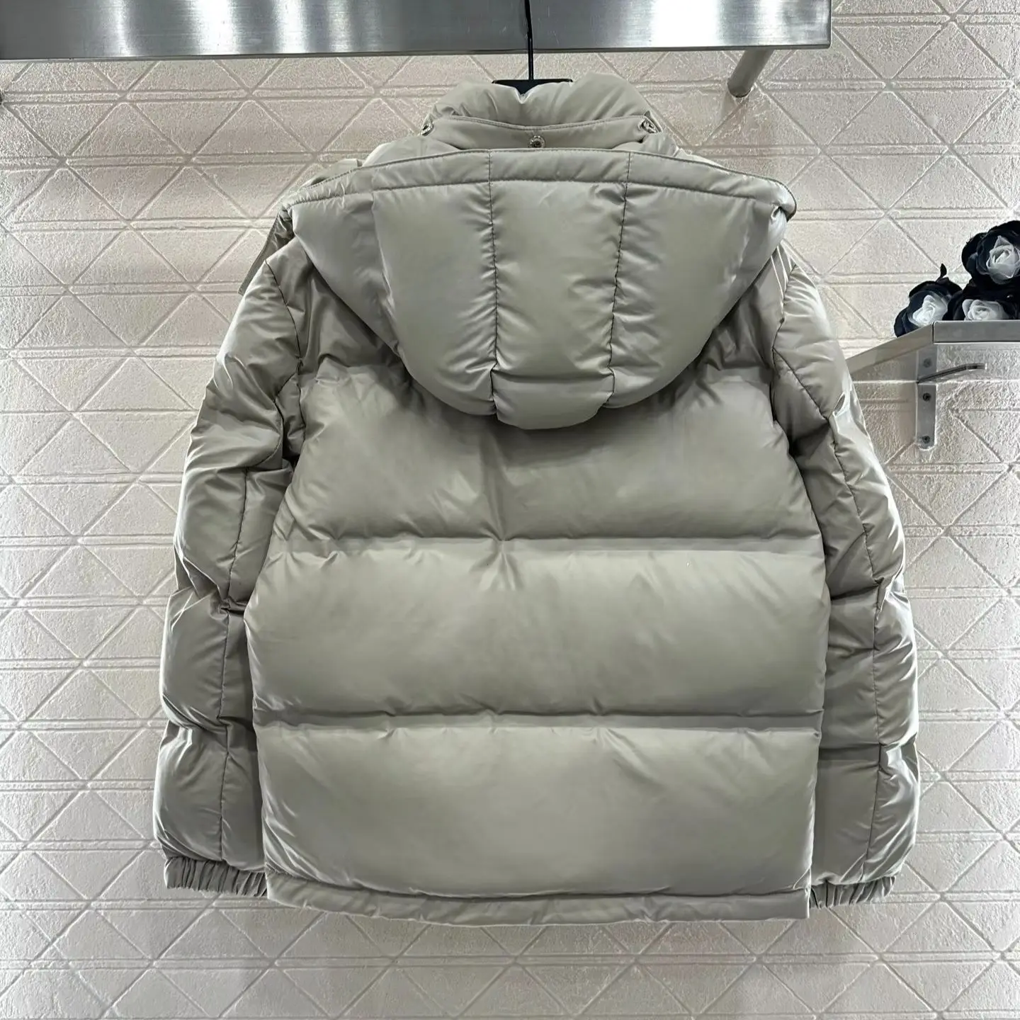 Doudoune à capuche à col montant, nouveau Style, avec duvet détachable, réfléchissant, coupe-vent, imperméable, en Nylon, automne hiver 2025