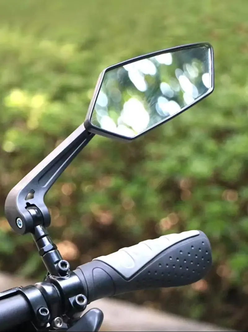 AliExpress MPPMCK Bike Cycling Rear View Mirror: Adjustable Handlebar Left/Right Mirror, Clear Wide Range Back Sight & Rearview Reflector