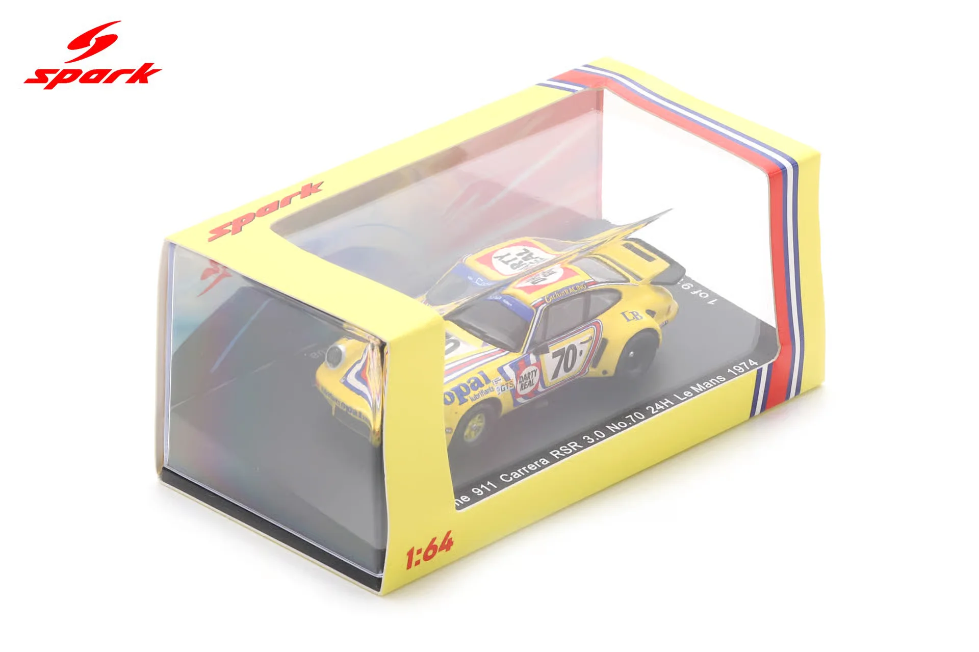 Porsche 911 Carrera RSR 3.0 No.70 24H Le Mans 1974 R.Touroul - H. Cachia - D. Rua Limited 911