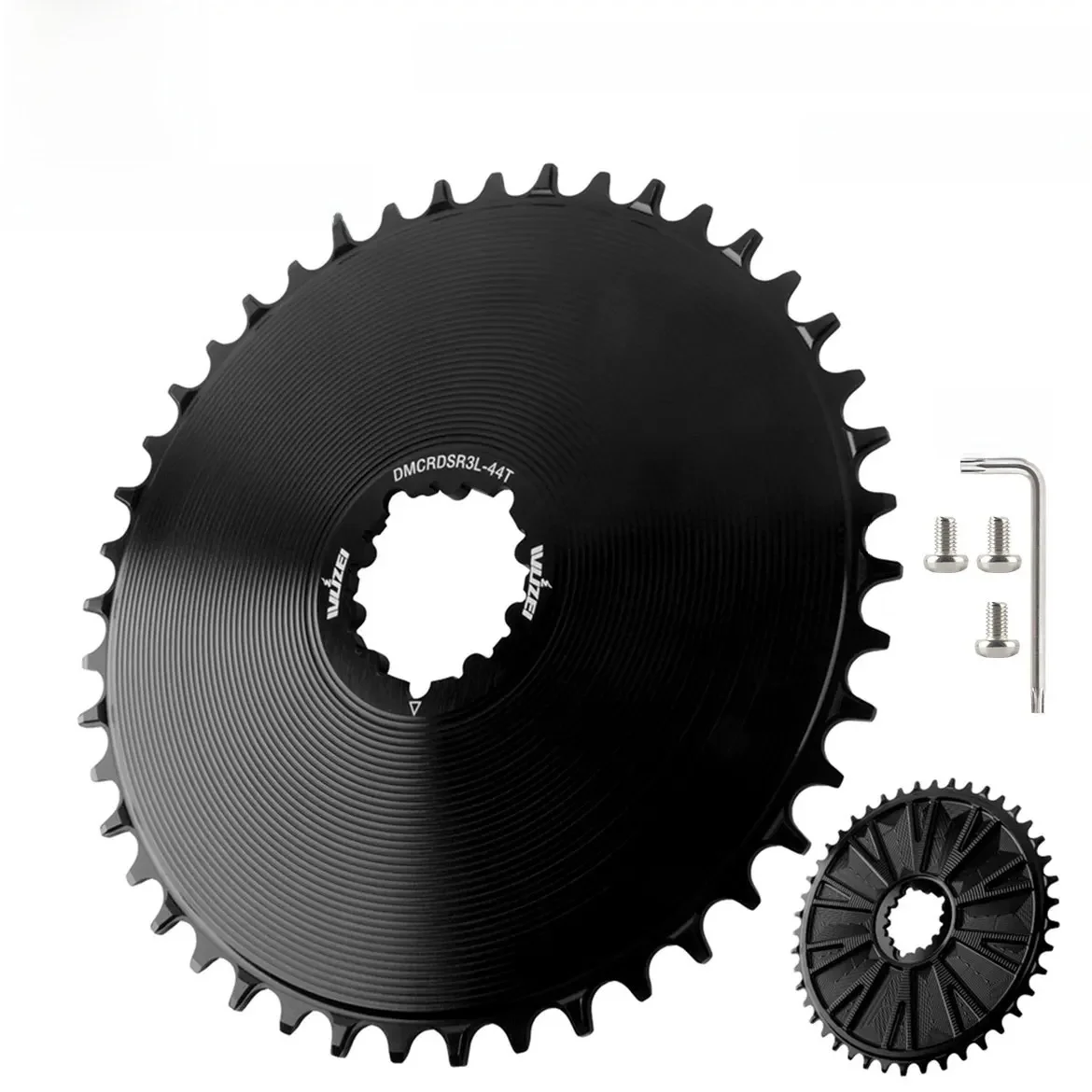 AliExpress WUZEI Wuzei 3 Bolts Bicycle Chainring Road Bike Narrow Wide Chainwheel 4.2mm Offset Road Gravel Bike Sprocket Crown for SRAM GXP Crank