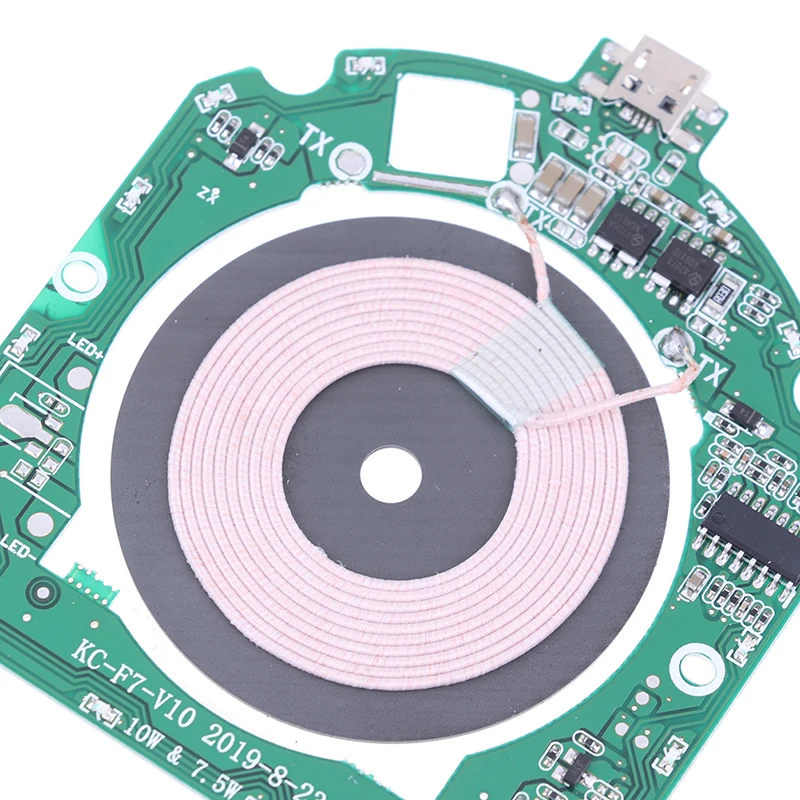 15W 10W Wireless Charging PCBA Motherboard Transmitter Module Wireless Charger 5V 9V DIY Circuit Board