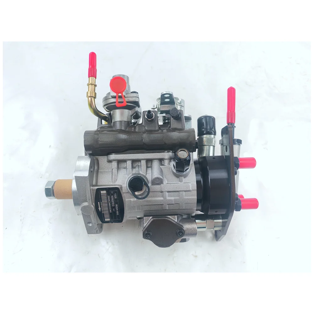 9520A185G DP310 Diesel Rotor Fuel Injection Pump 2644C346 12V Solenoid With Return Pipe Fit Perkins 1104D‑44TA 4‑Cylinder Engine