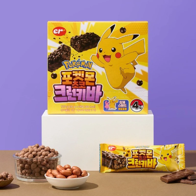 Pokemon Choco Crunkiba (30g * 4 pieces)/Pokemon Pikachu Nintendo