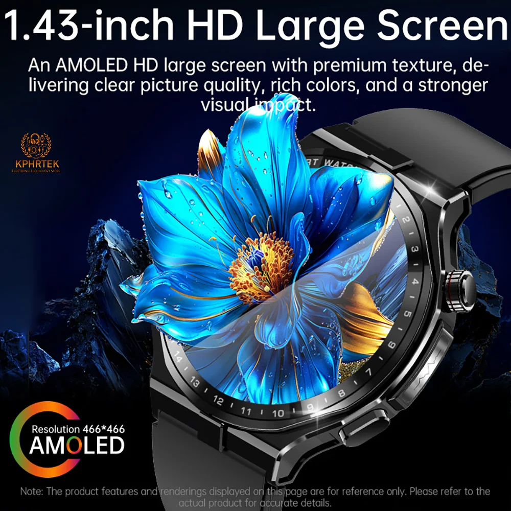 4G Smartwatch Model AD300 – ECG, 4G Calling, Bluetooth Music & Calls, GPS, Health Monitoring (Heart Rate, Blood Oxygen, Bloo